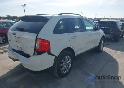 2013 Ford Edge Sel из США, поврежденный, VIN 2FMDK3JC0DBC87801